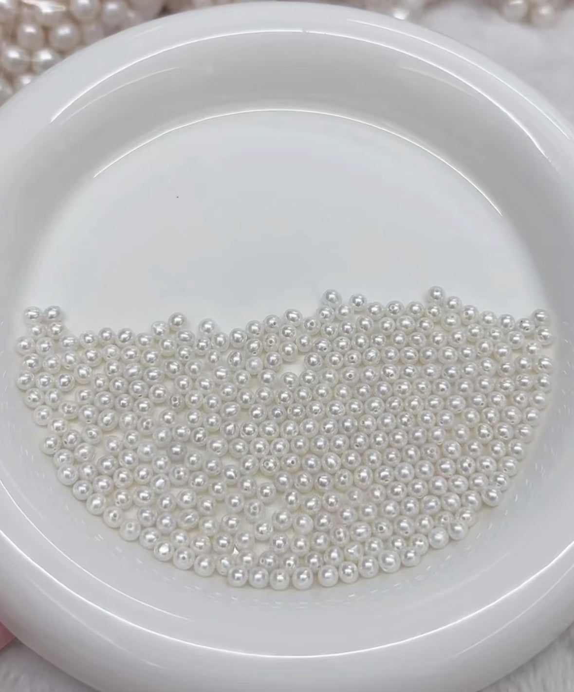Freshwater Akoya-Style Loose Pearls – High-Luster Round Beads