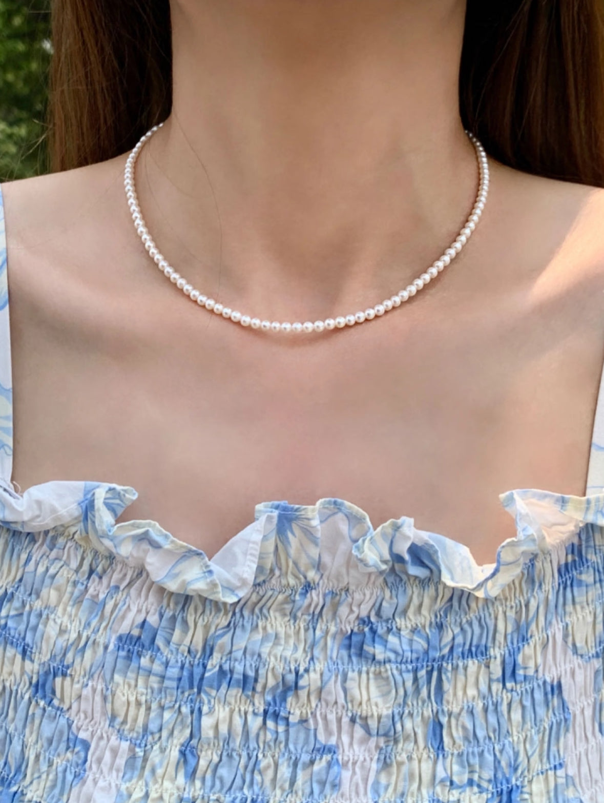 3–4mm Baby Freshwater Pearl Necklace – Dainty & Elegant