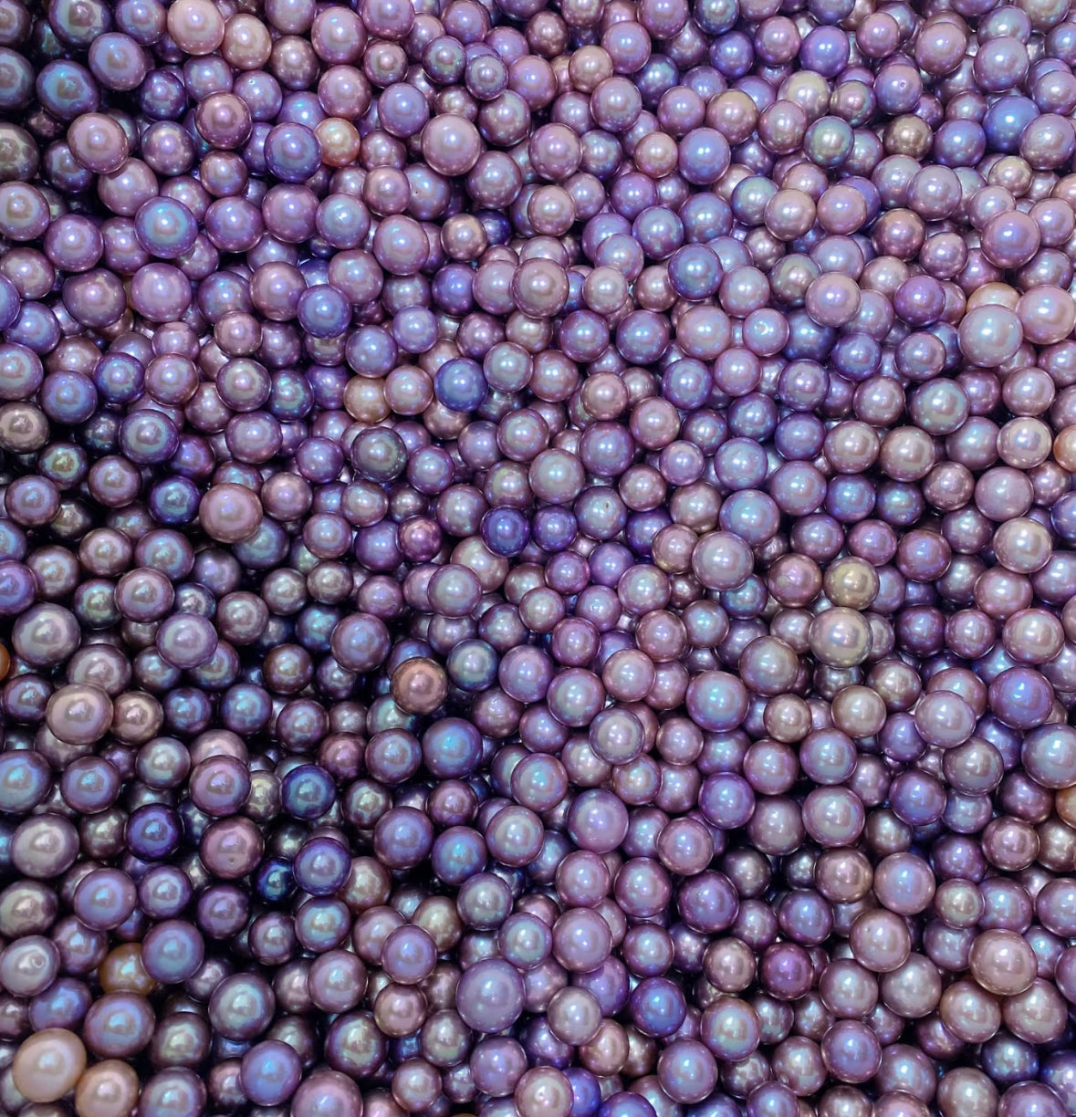 10–11mm Lavender Edison Freshwater Pearl – Loose Round Pearl