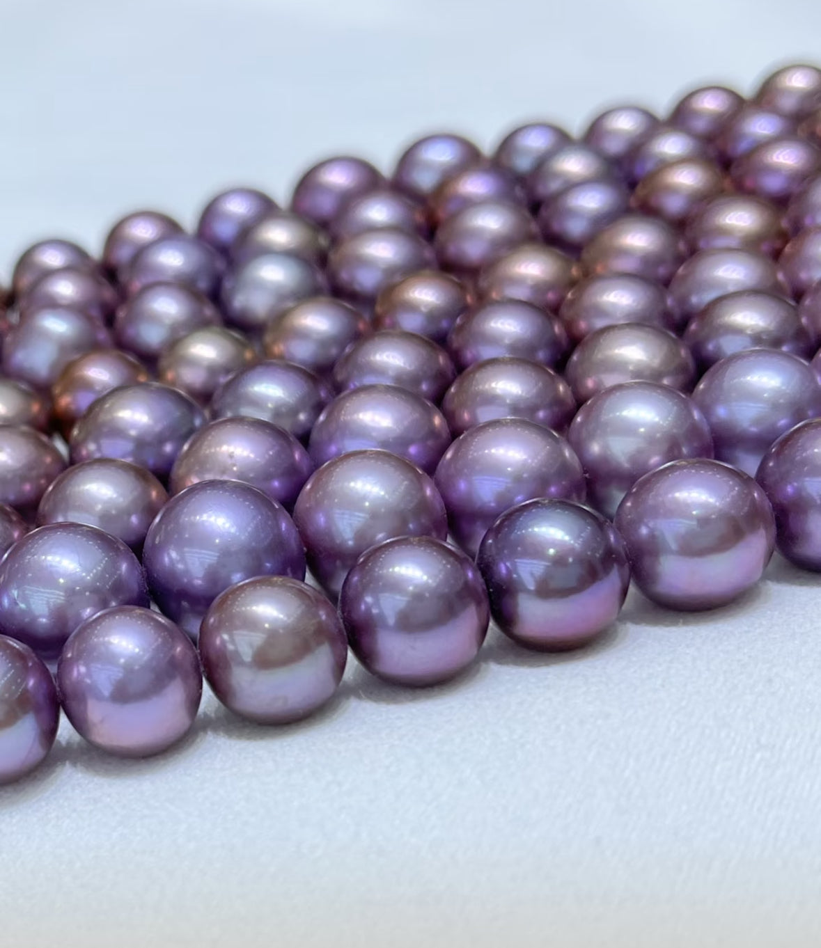 10–11mm Lavender Edison Freshwater Pearl – Loose Round Pearl