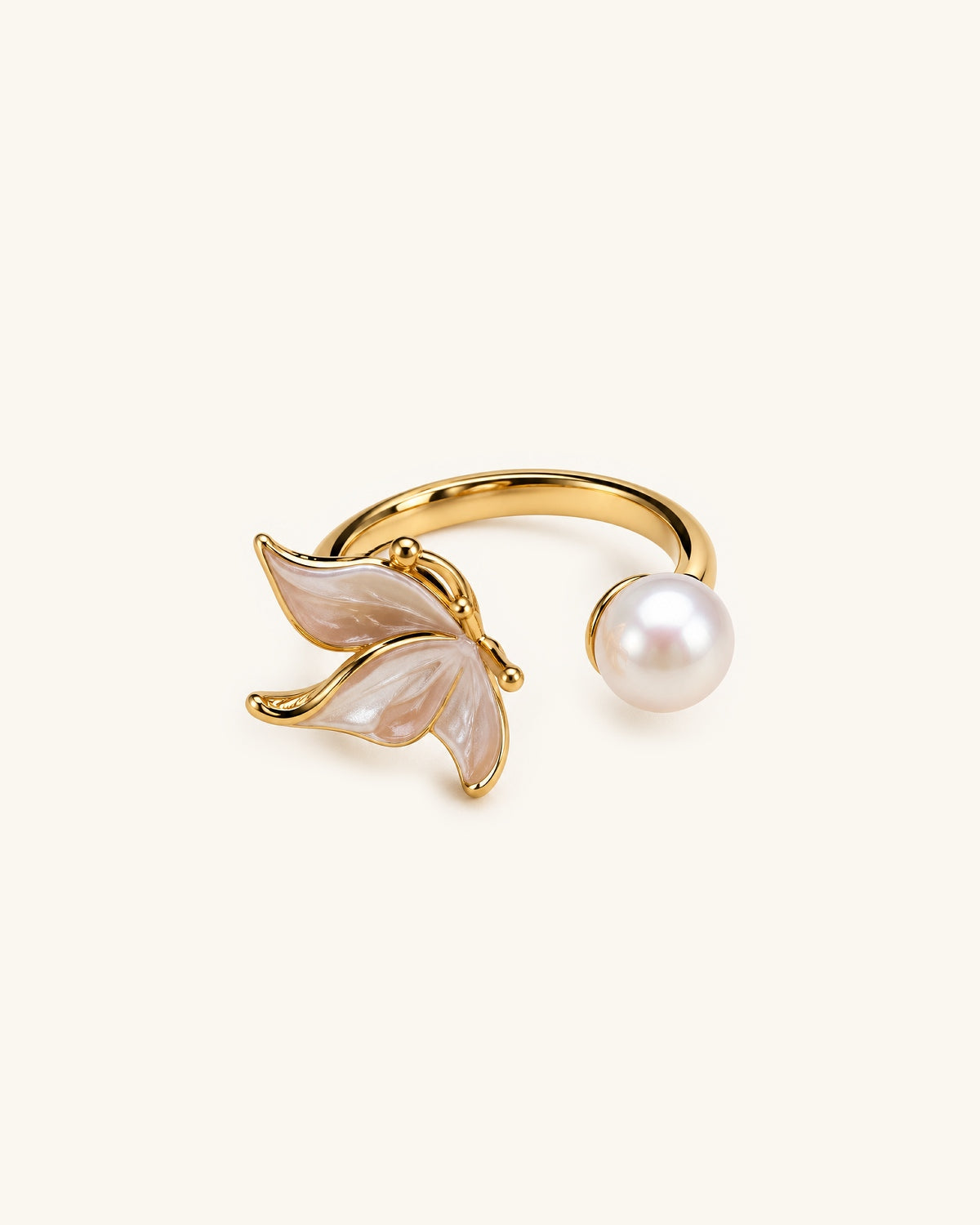 Butterfly Freshwater Pearl Jewellery Set