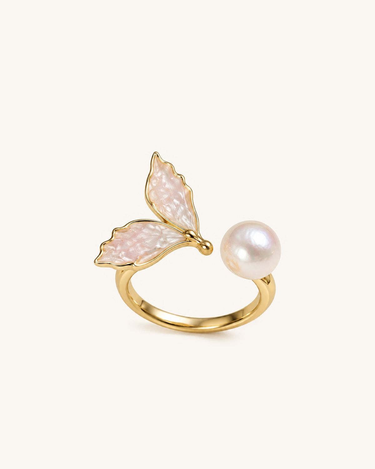 Pink Inlay Freshwater Pearl Jewellery Set