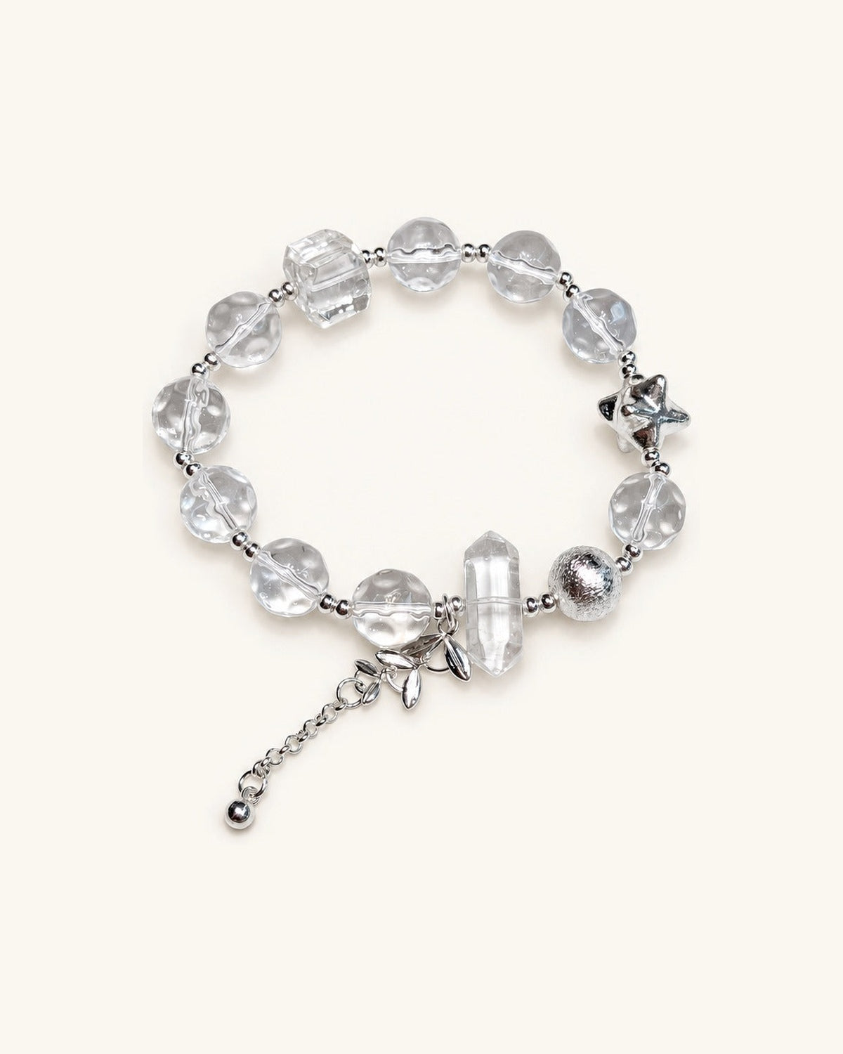 Clear Star – Clear Quartz Bracelet