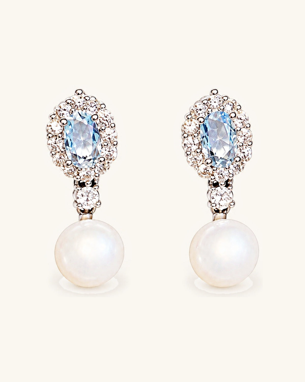 Ocean Whisper – Freshwater Pearl Studs — additional view