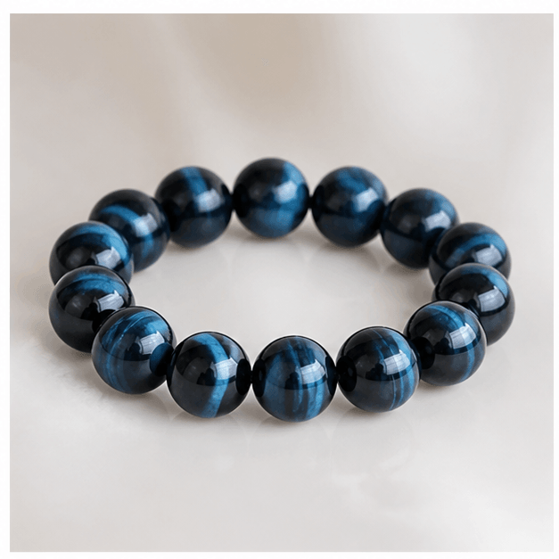Luna Veil Steady Courage Tiger's Eye Bracelet studio product view