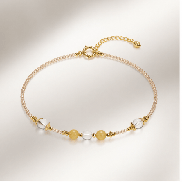 Luna Veil Sunlit Will Tiger's Eye Necklace studio product view