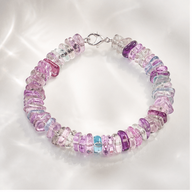 Luna Veil Ordered Thought Fluorite Bracelet studio product view