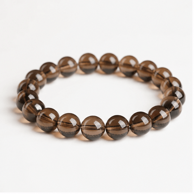 Luna Veil Steady Release Smoky Quartz Bracelet studio product view
