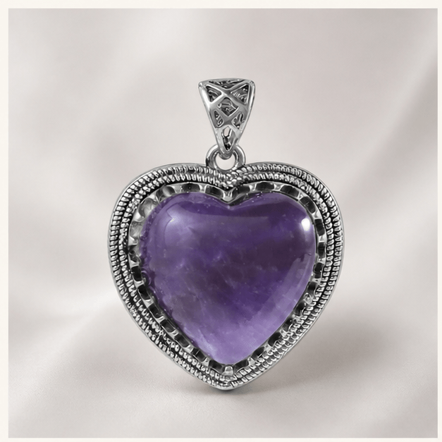 Luna Veil Blue Flash Labradorite Pendant studio product view