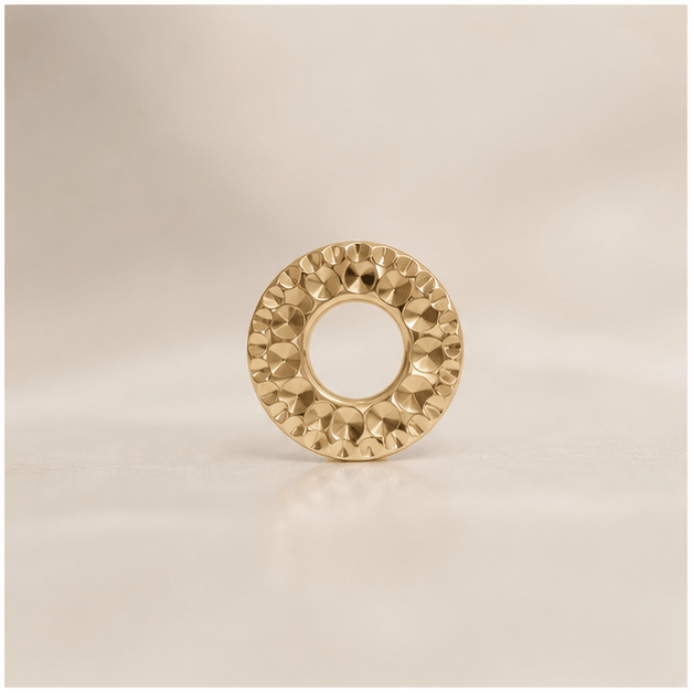 Luna Veil Gentle Turning Moonstone Pendant studio product view