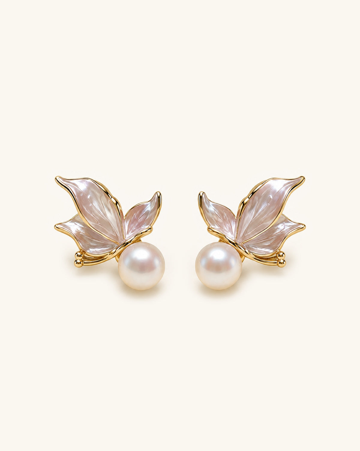 Butterfly Freshwater Pearl Jewellery Set