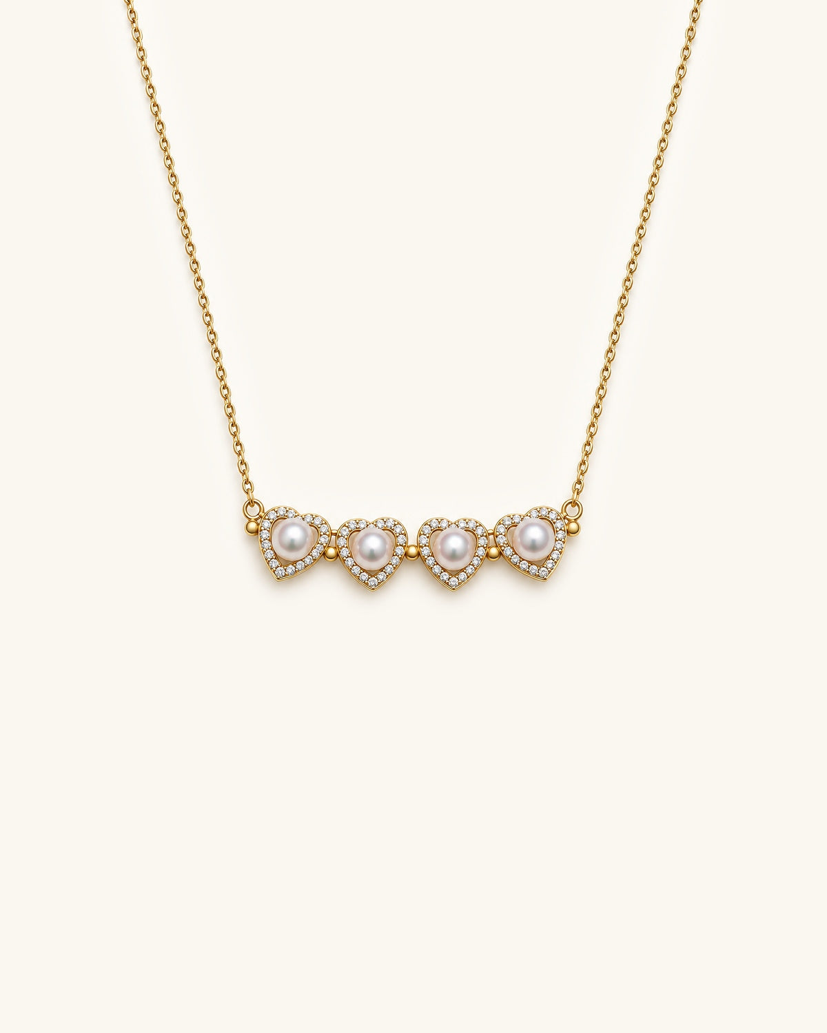 Convertible Clover Freshwater Pearl Necklace