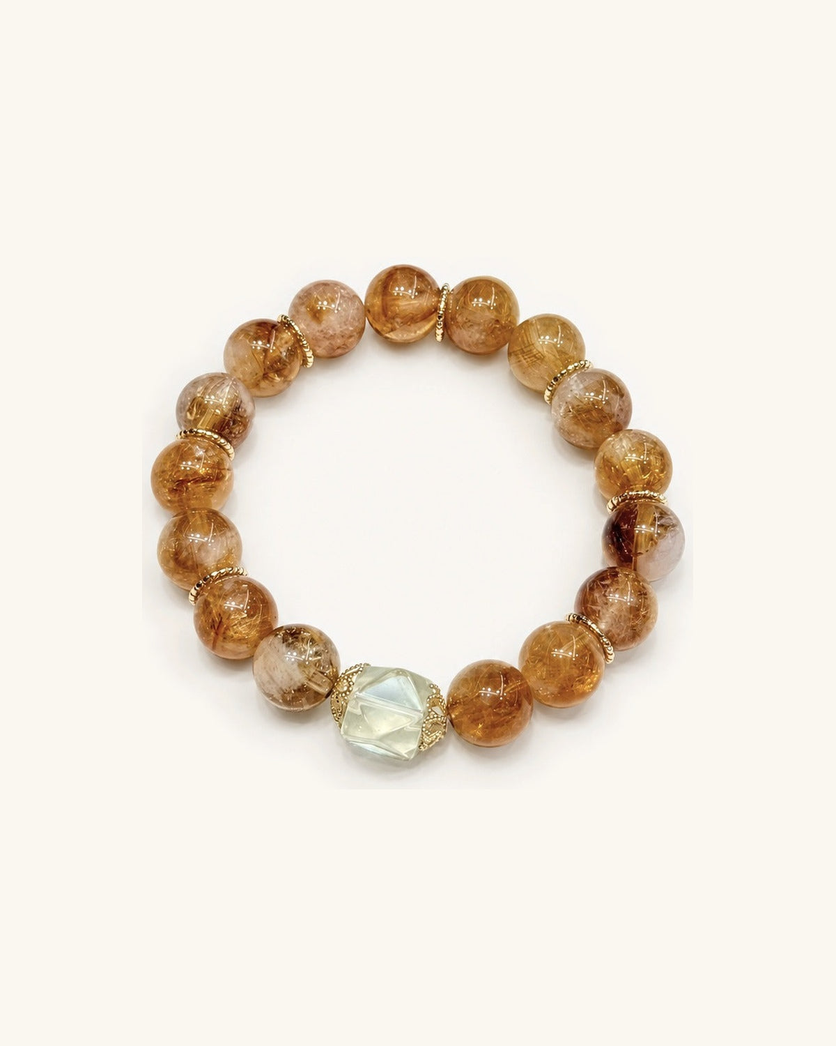 Golden Hour – Golden Quartz Bracelet