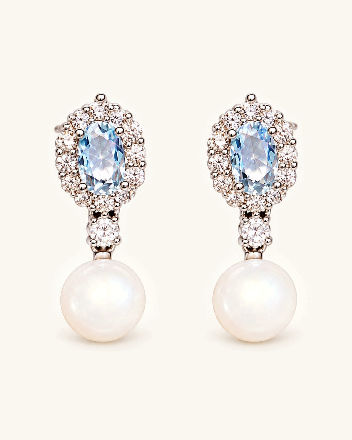 Ocean Whisper – Freshwater Pearl Studs