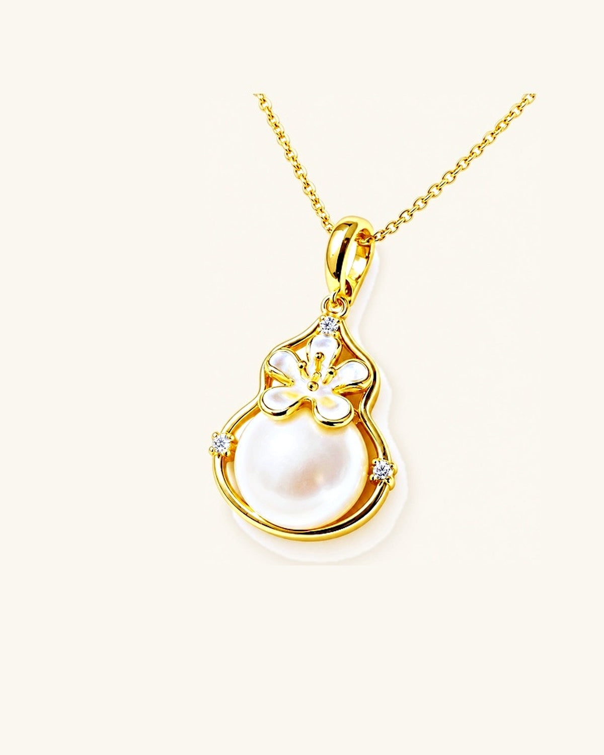 Gourd Mabe Pearl Pendant