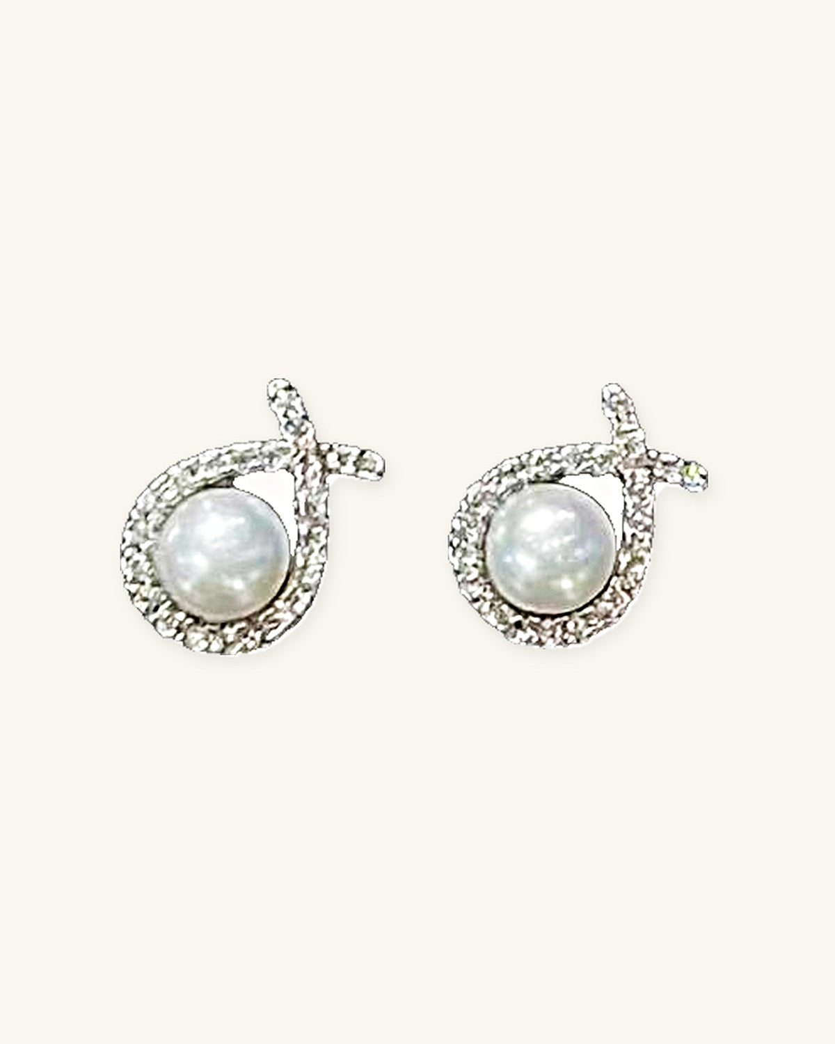 Fishtail Pearl Ear Cuffs